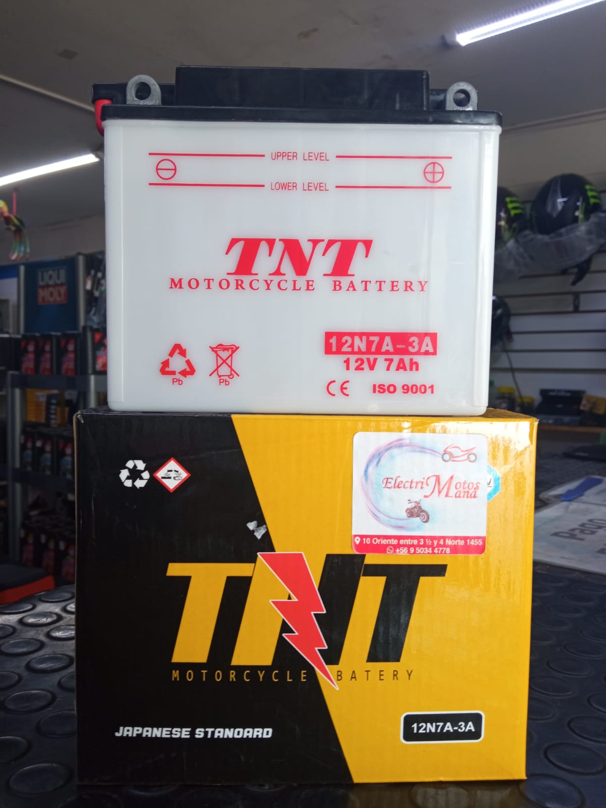 Bateria Moto 12v .Acido