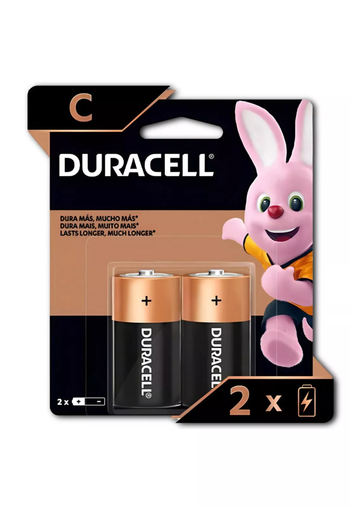 DURACELL PILA C2 PACKx2