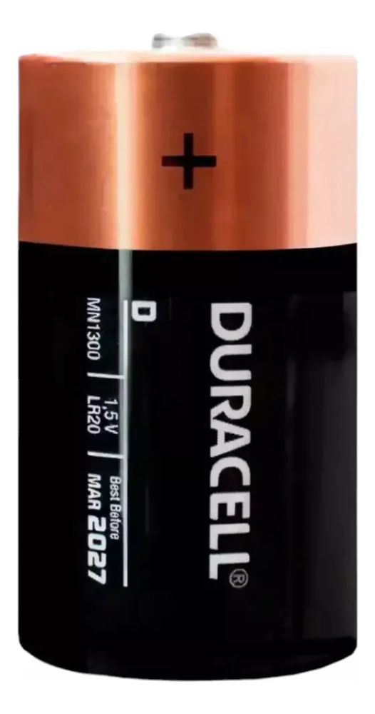 DURACELL PILA D  PACKx2