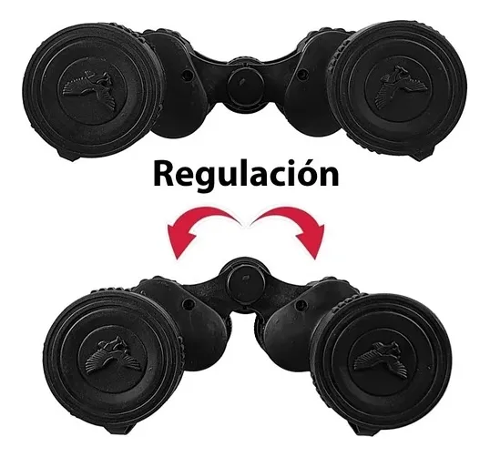 Binoculares Prismatico Alcance Funda