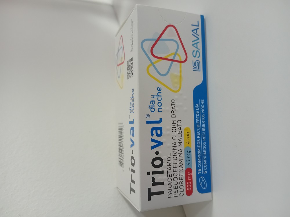TRIO-VAL DIA Y NOCHE X 20 COMPRIMIDOS RECUBIERTOS  (6/D)