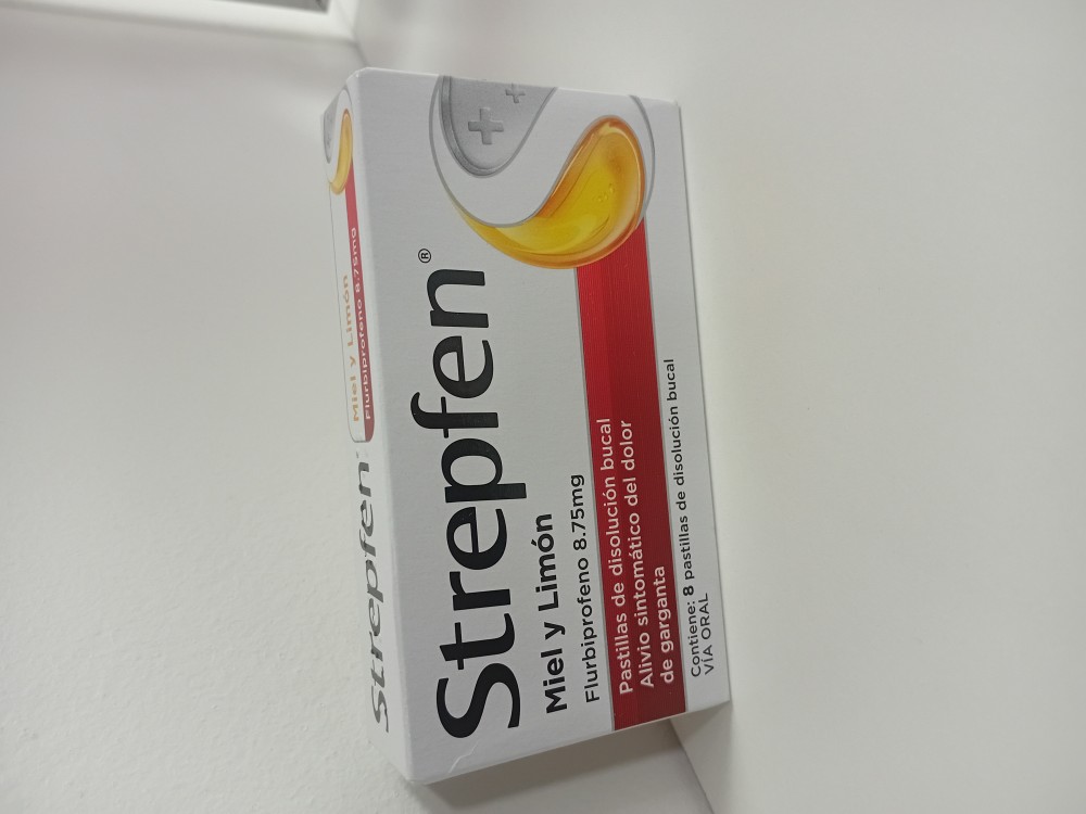 STREPFEN MIEL Y LIMON 8.75 MG  X 8 COMPRIMIDOS (1/B)