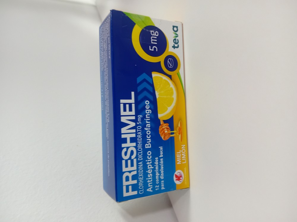 FRESHMEL 5 MG X 12 COMPRIMIDOS  (ANTISEPTICO BUCOFARINGEO)(1/B) (8/D)