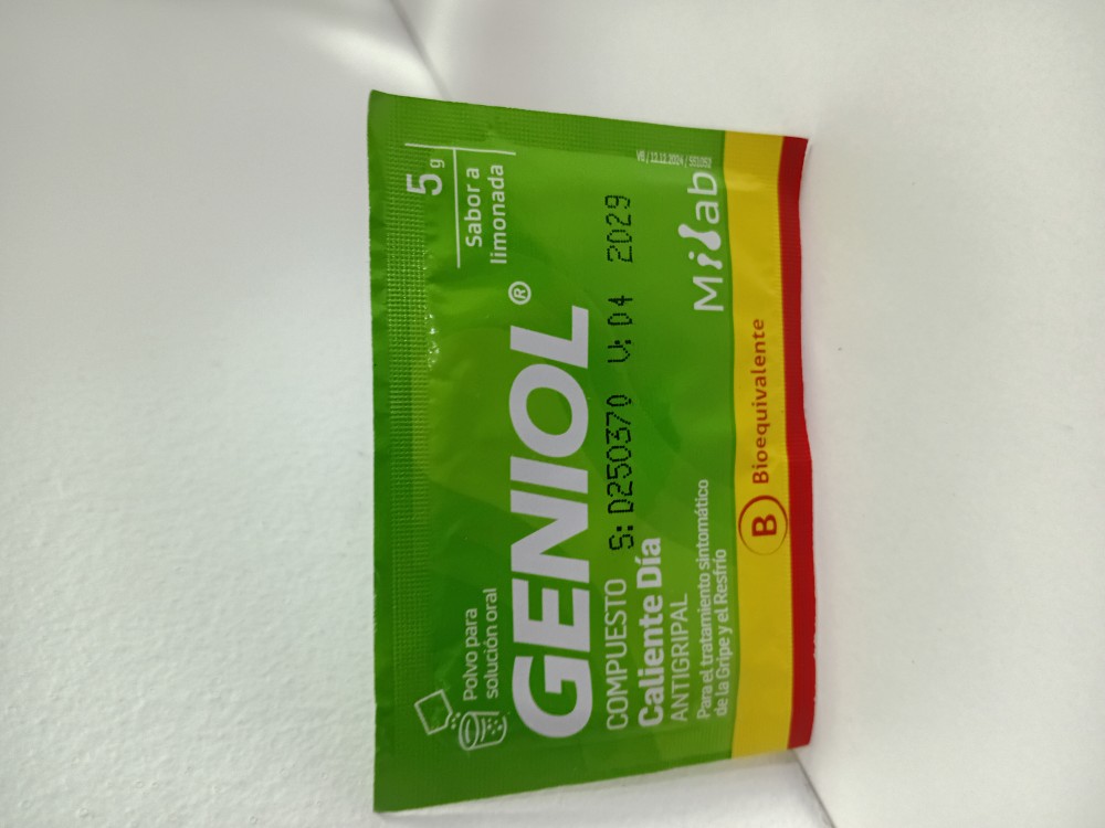 GENIOL (SOBRE) CALIENTE DIA