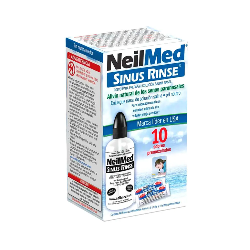 NEILMED SINUS RINSE X 10 SACHETS (2/F)