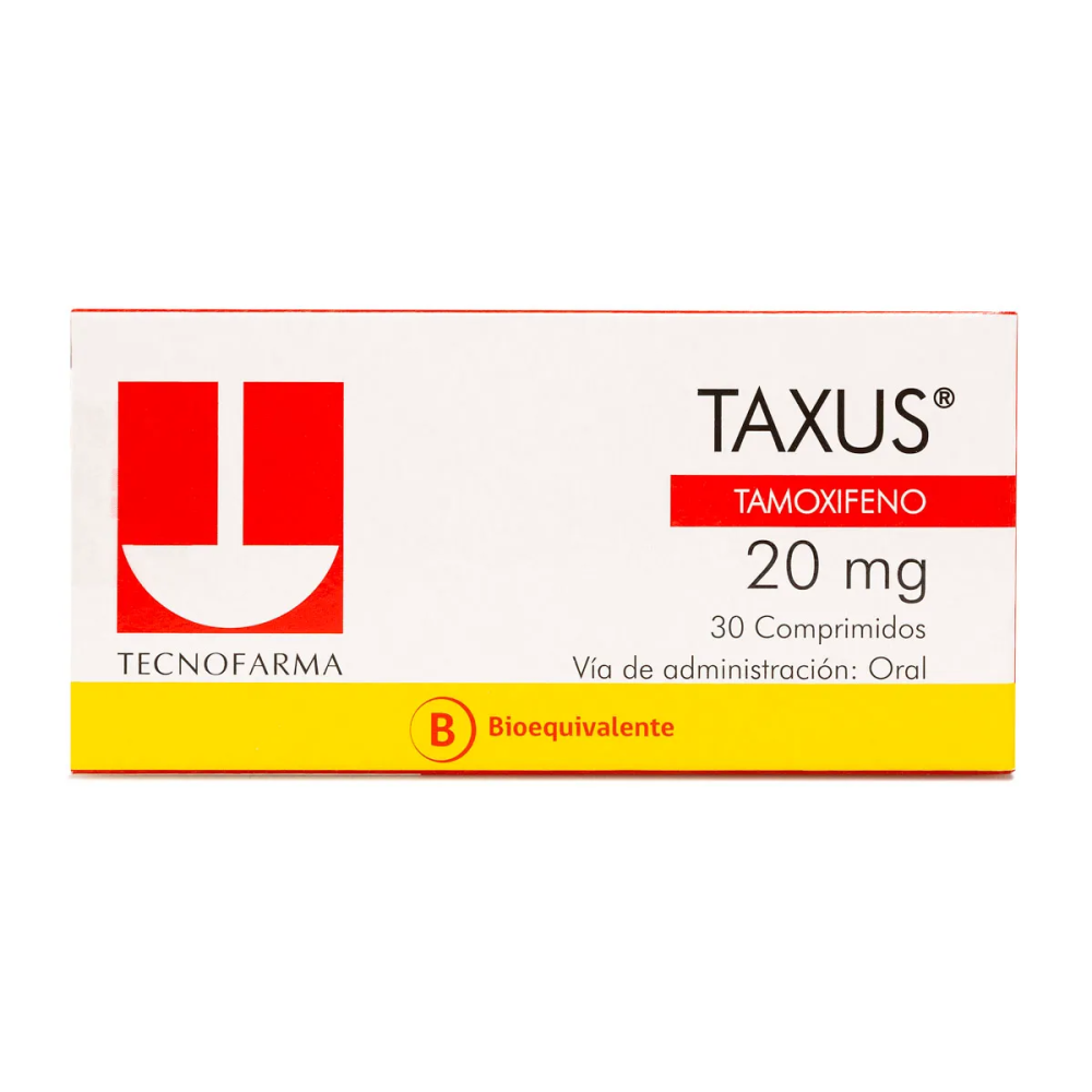 TAXUS TAMOXIFENO 20 MG  30 COMP. (TECNOFARMA) (5/D)