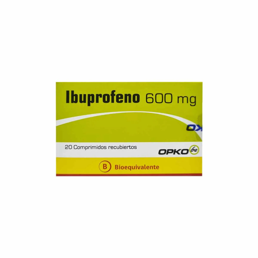 IBUPROFENO 600 MG X 20 COMPRIMIDOS (OPKO)(4/C)