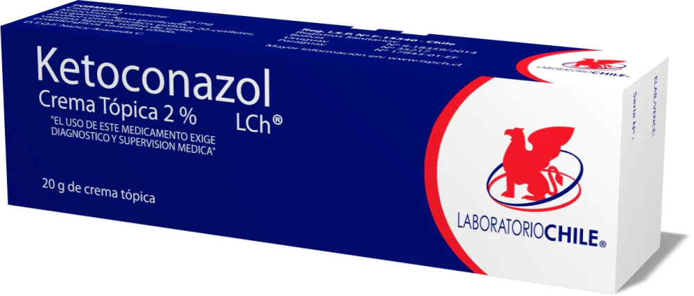 KETOCONAZOL CREMA TOPICA 2% LAB. CHILE  (7/D)