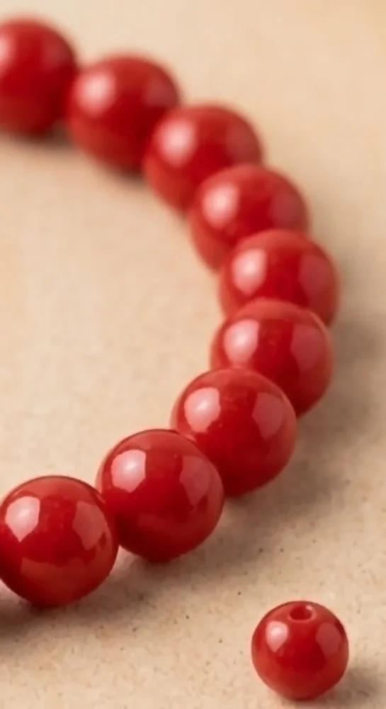 Pulsera Piedra Natural Jade Rojo
