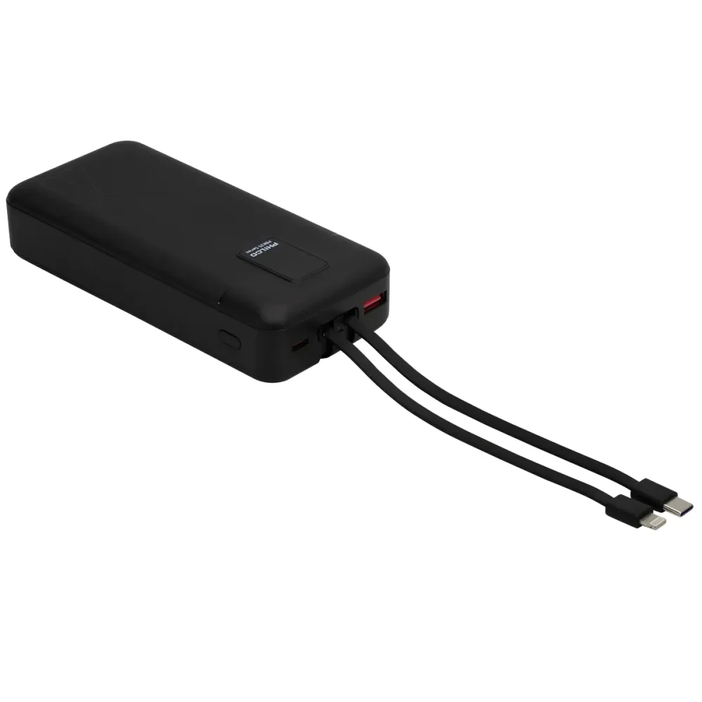 Powerbank 20000mAh PD 22.5W Pantalla Digital - PHILCO