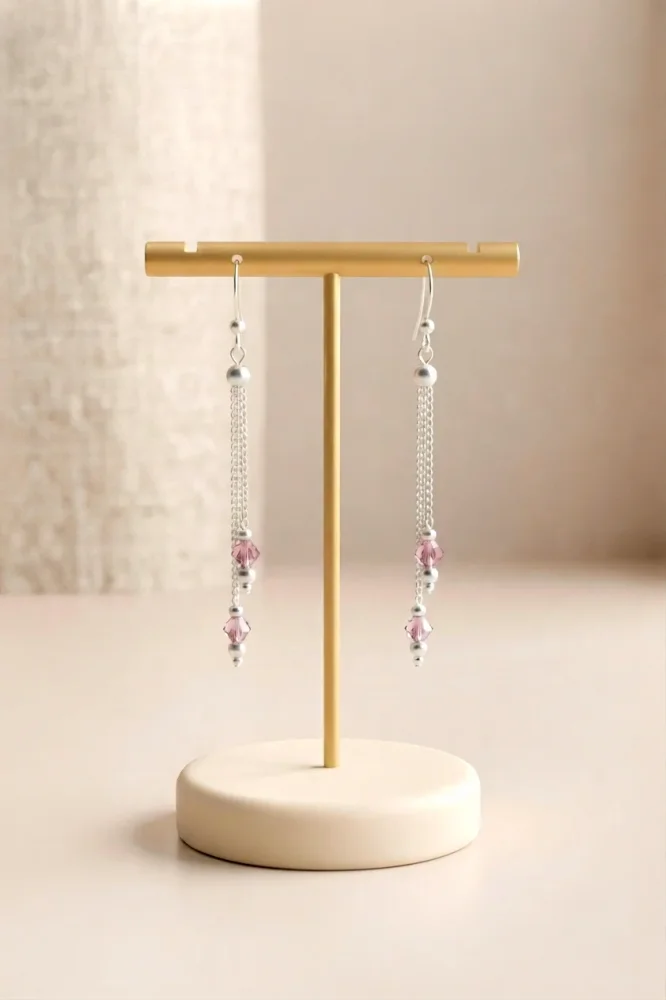 Aro Colgante Cristal Swarovski - plata 925