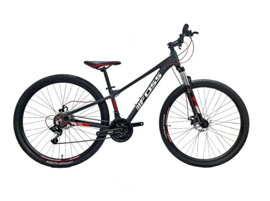 Bicicletas FOSS JOY 29 Aluminio Grey/Red ( S )