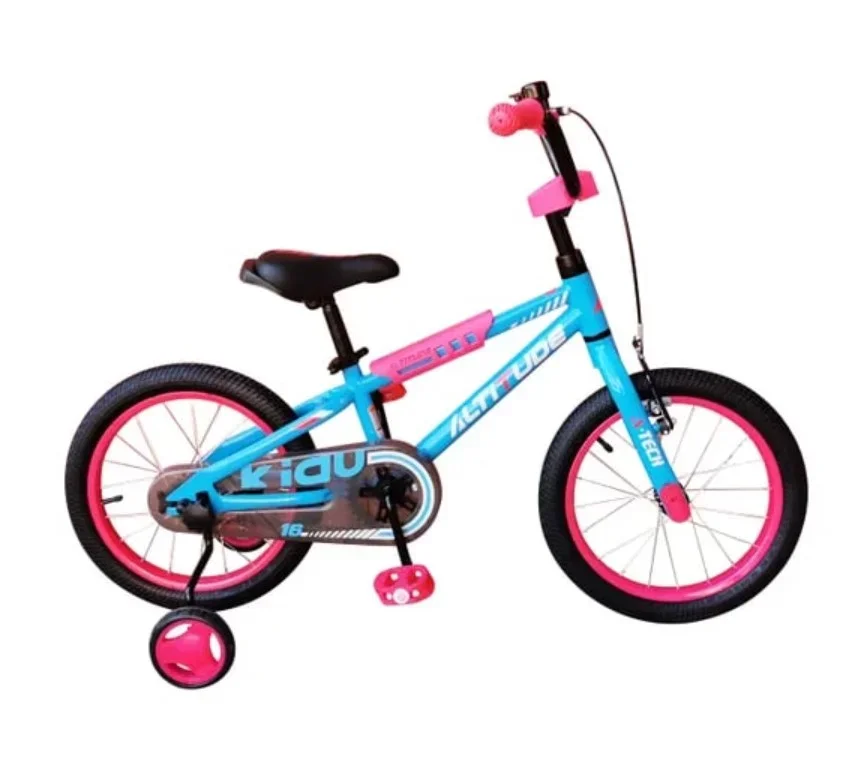 Bicicletas Altitude Kidu Aro 16 celeste/rosada