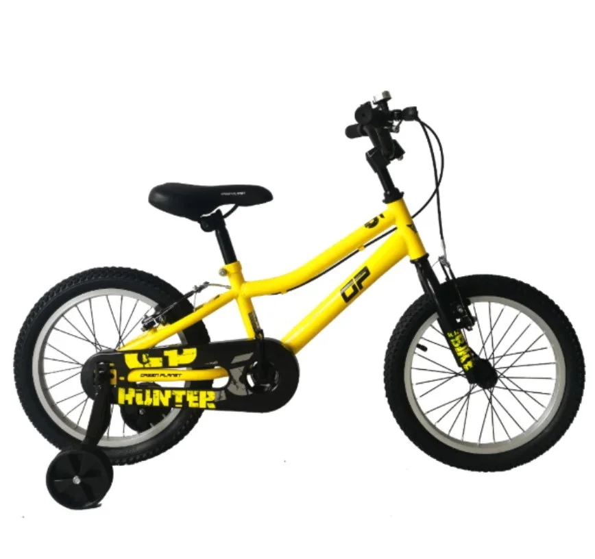 BICICLETAS GREEN PLANET HUNTER AMARILLO ARO 16