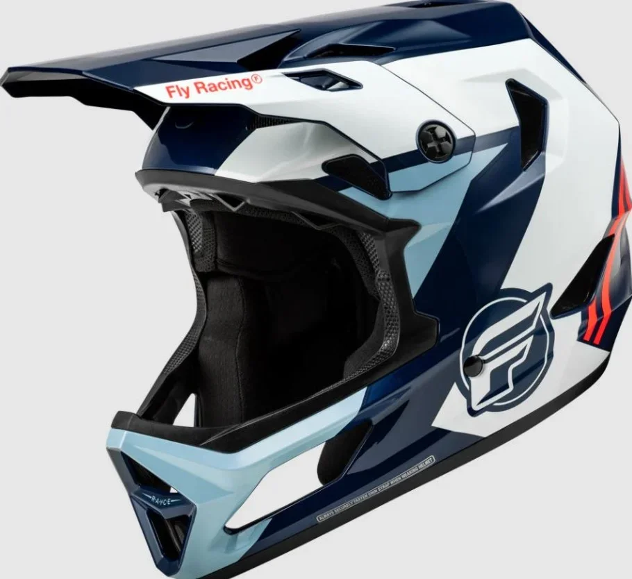 CASCO RAYCE BICYCLE HELMET RED/WHITE/BLUE TALLA L (59-60 cms)
