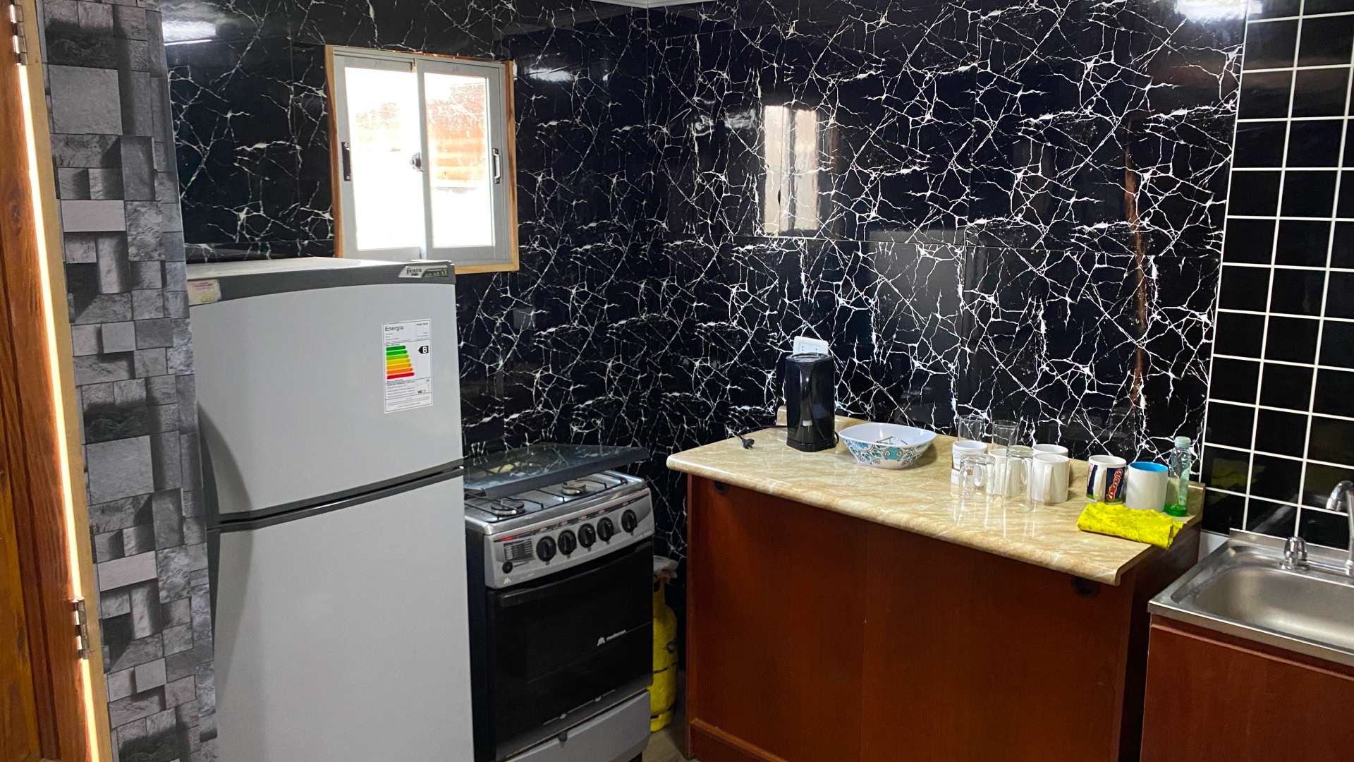 Alojamiento en cabaña para 4 personas (Grande)