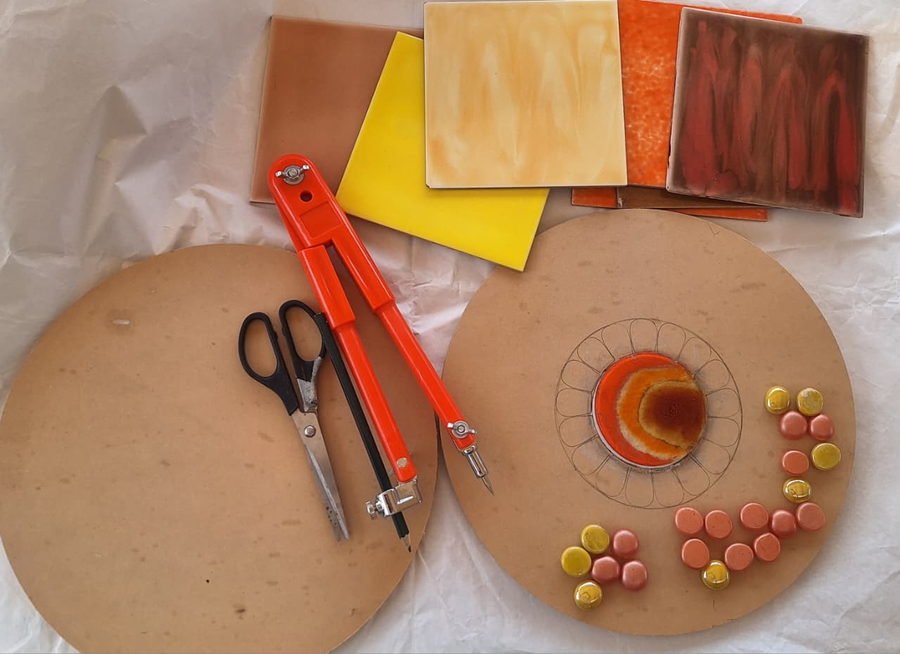 Taller de Mandala en Mosaico