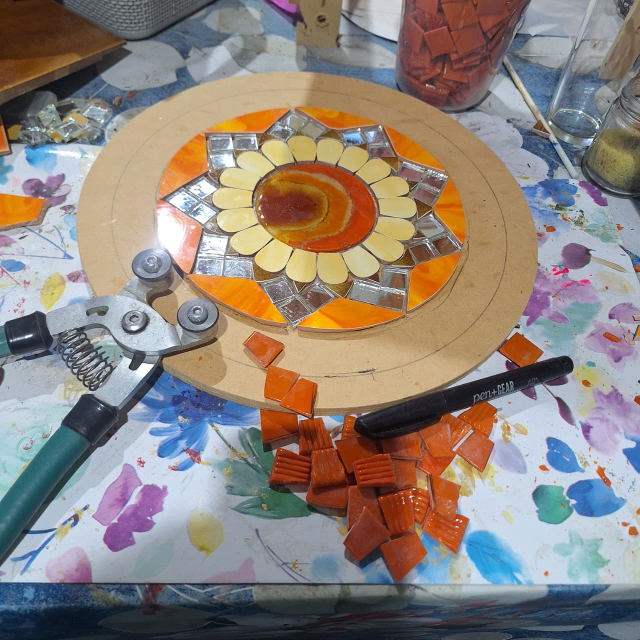 Taller de Mandala en Mosaico