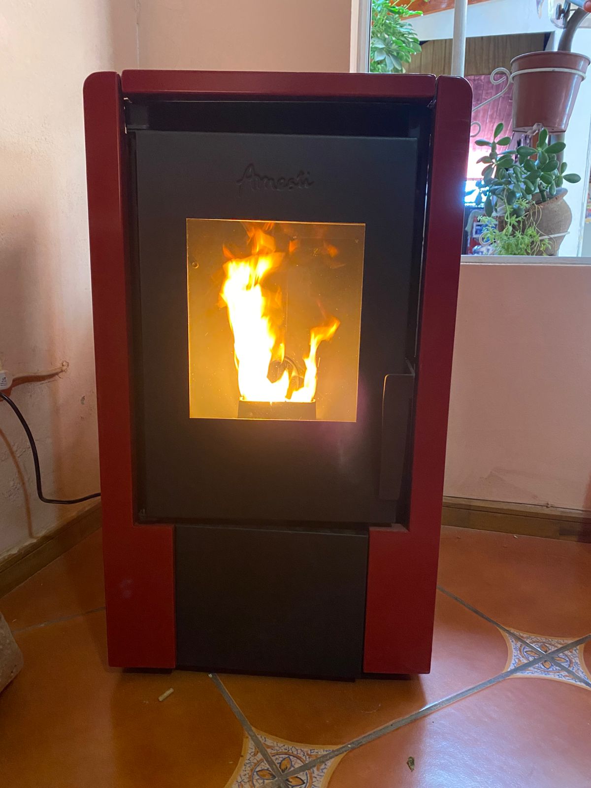 instalación de estufas a Pellets