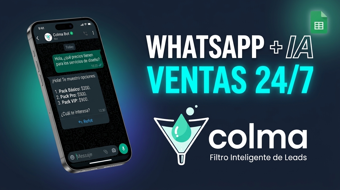 Colma. Agente IA para WhatsApp