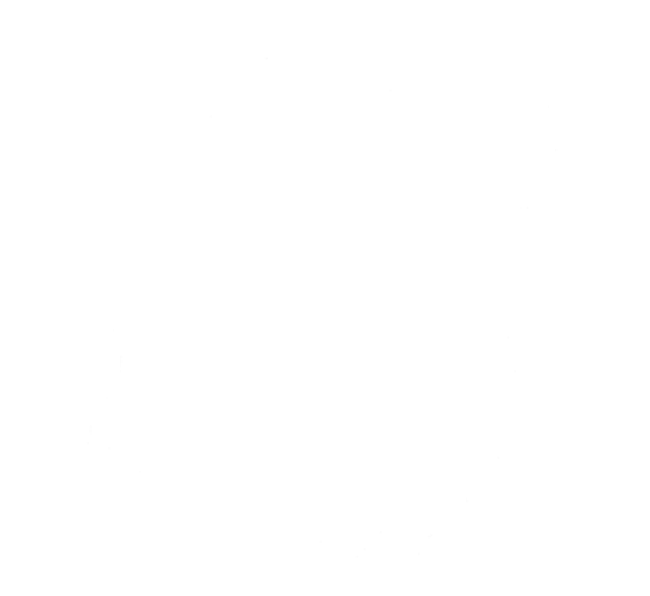 Mapa de la Región del Maule, Chile